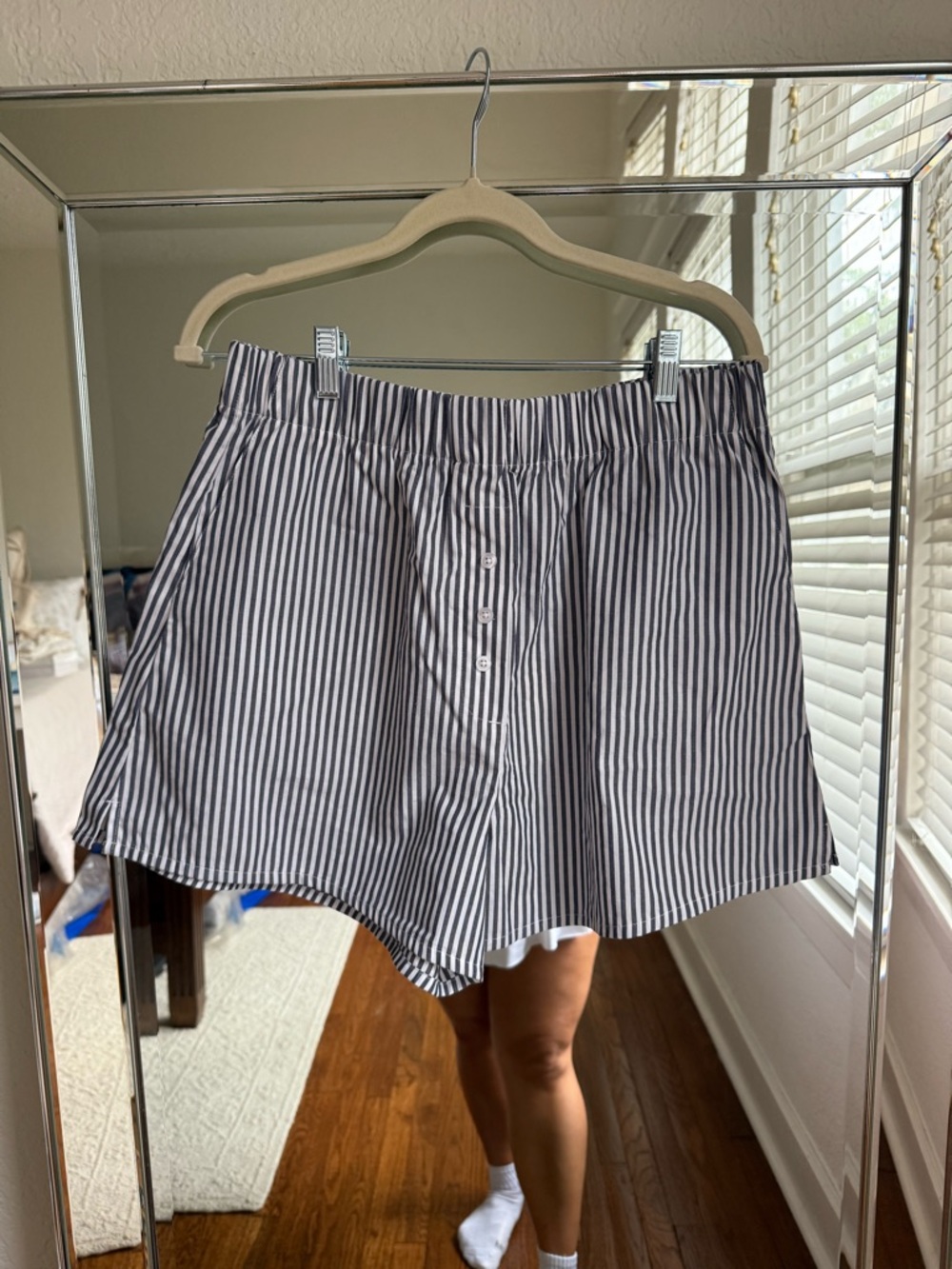 Daily Drills Poplin Striped Shorts